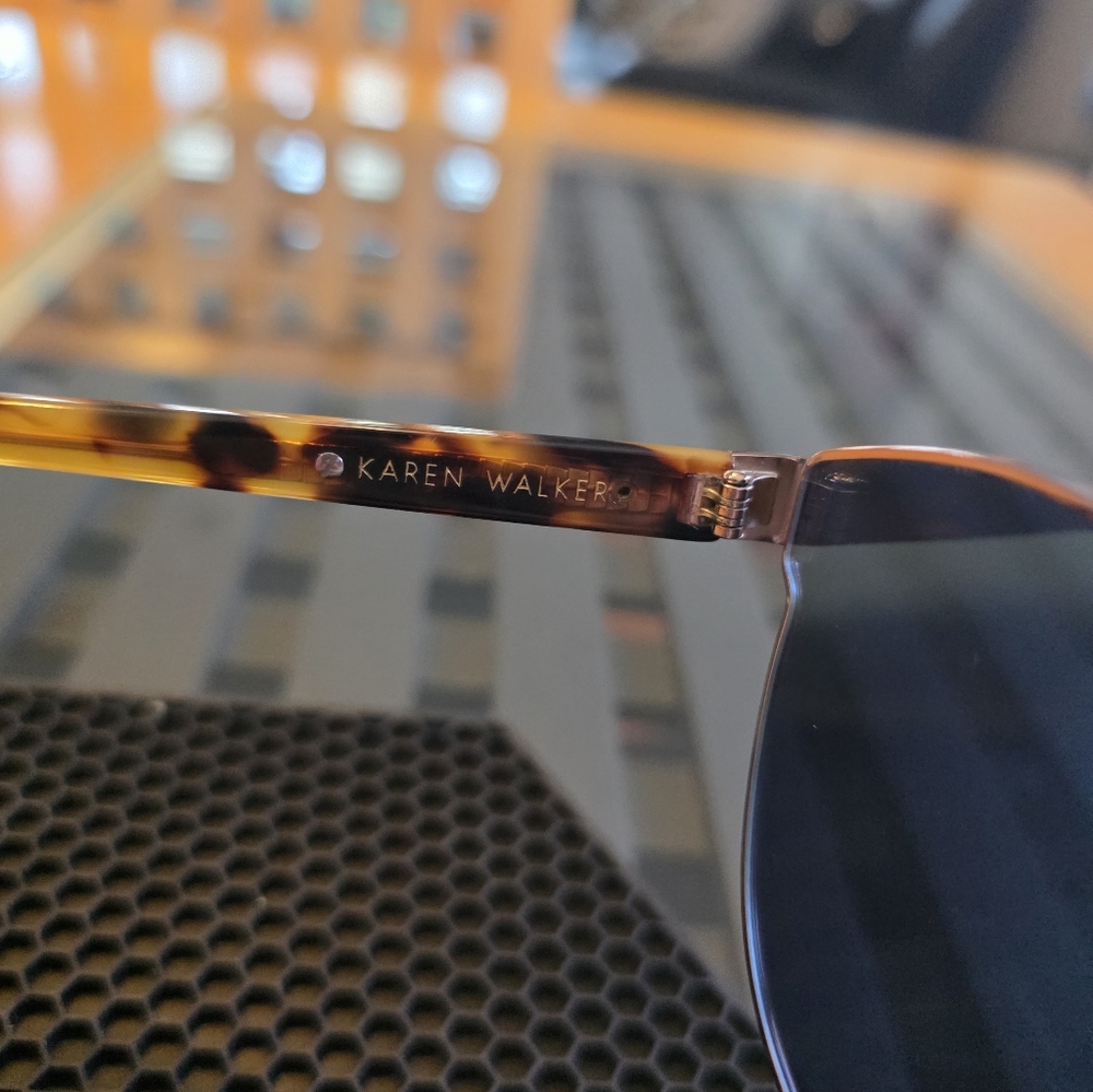 Karen Walker Star Sailor Superstar Sunglasses - Rose Gold Frame - Picture 6 of 6